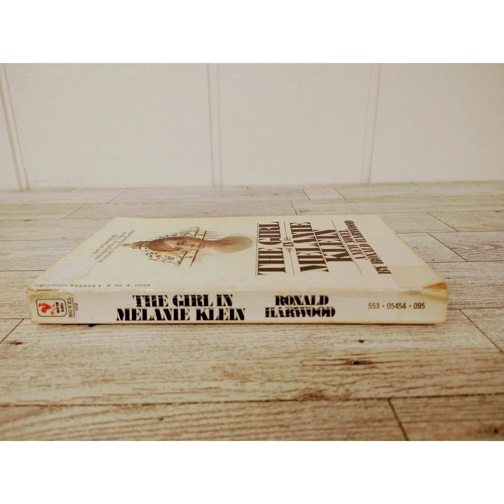 Girl in Melanie Klein Ronald Harwood 1970 Vtg Ex‑Lib Psychological Fiction‎ PB
